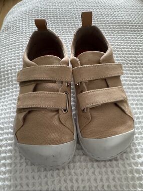Origo The Easy Hook & Loop Barefoot Toddler Shoes in cotton canvas